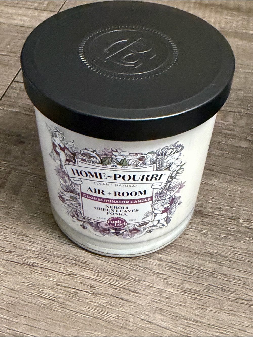 HOME-POURRI Air + Room Neroli Green Leaves Tonka Candle - - Picture 2 of 2